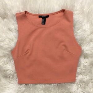Forever 21 sleeveless cropped tank